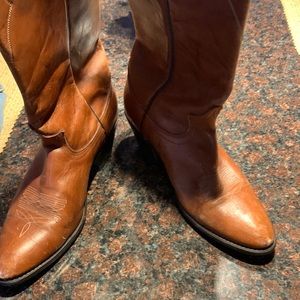 Authentic 657 cowboy boots.  Vintage
